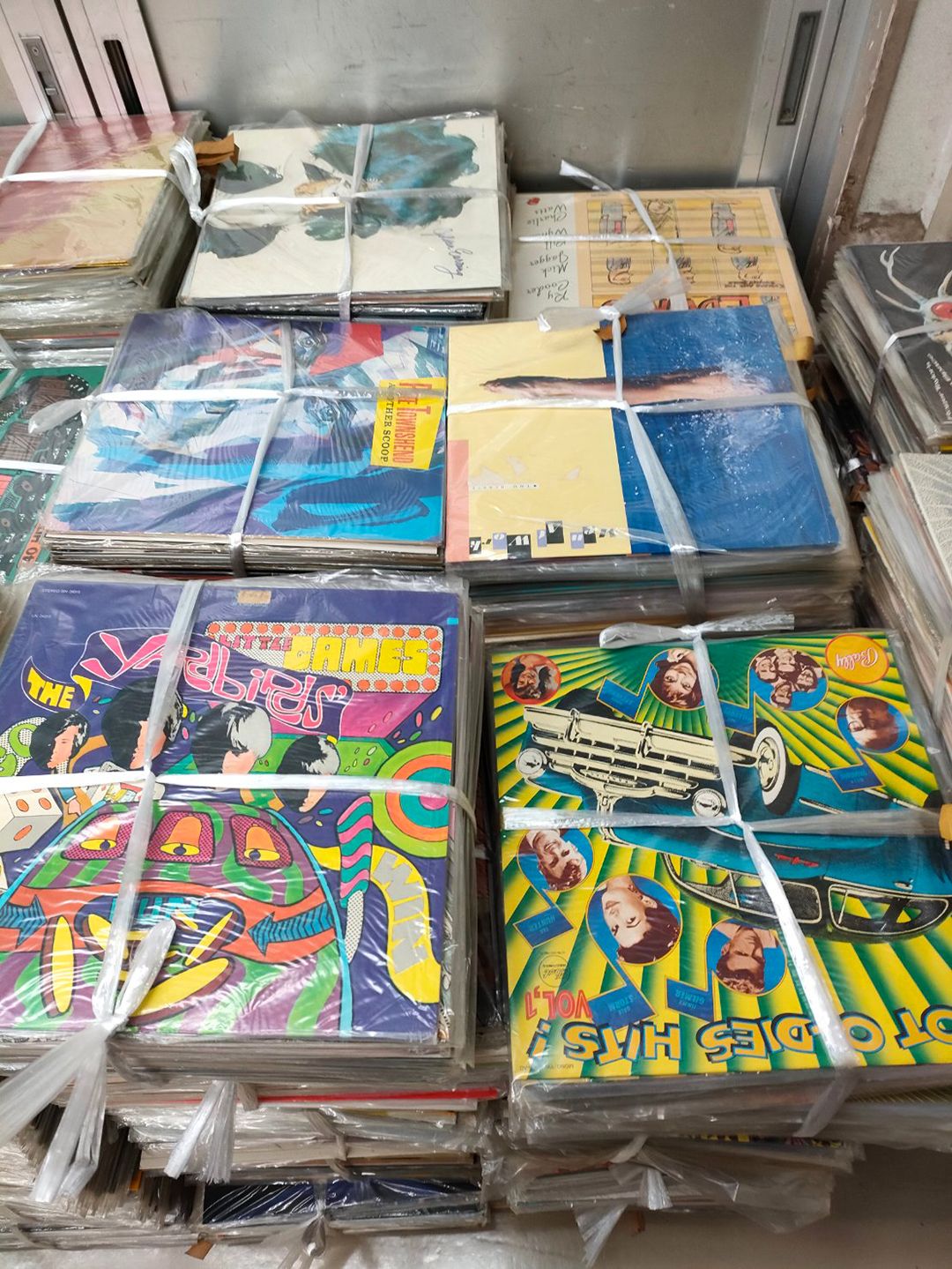 60~70年代のUKロックのアナログレコード